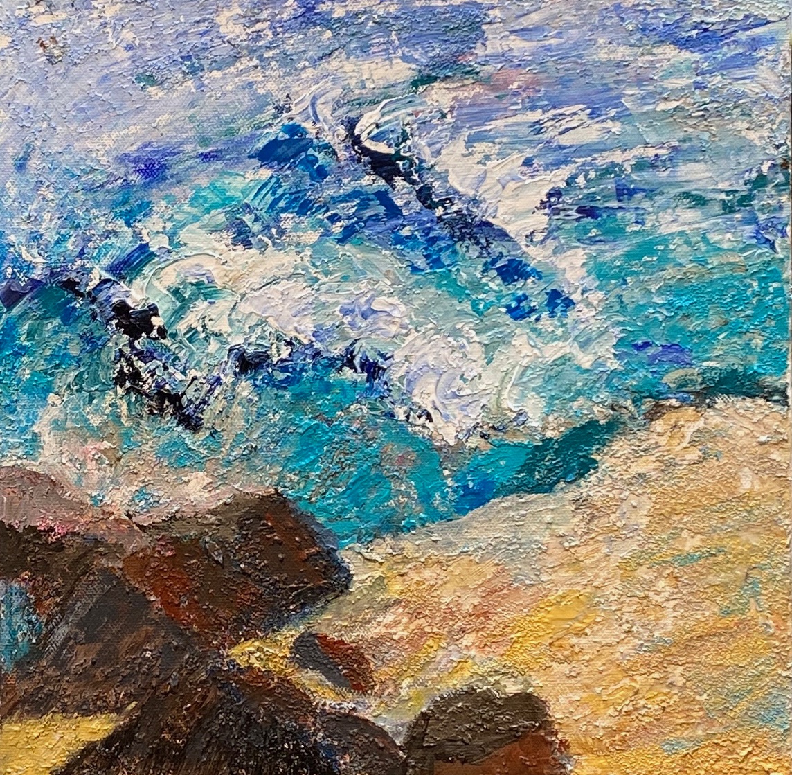 acrylic painting on canvas