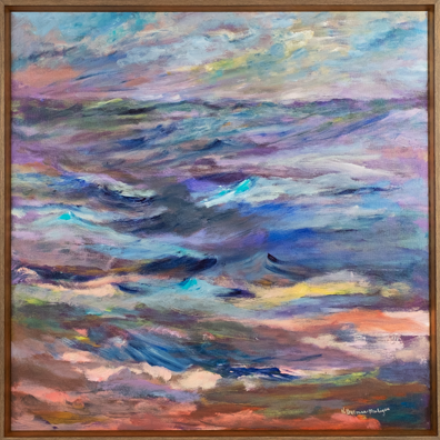 acrylic on canvas painting titled "After The Storm"