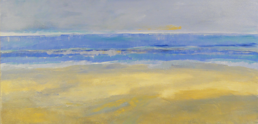 acrylic on canvas painting titled "Afternoon Sun"